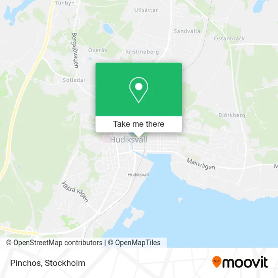 Pinchos map