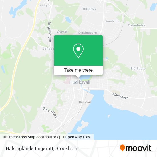 Hälsinglands tingsrätt map