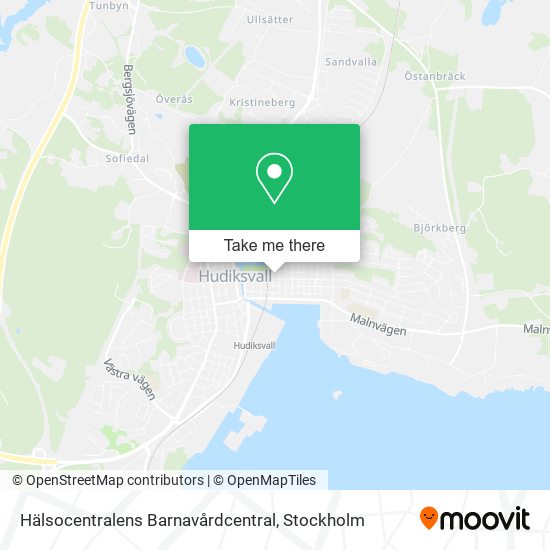 Hälsocentralens Barnavårdcentral map