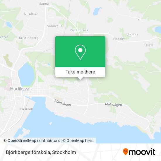 Björkbergs förskola map