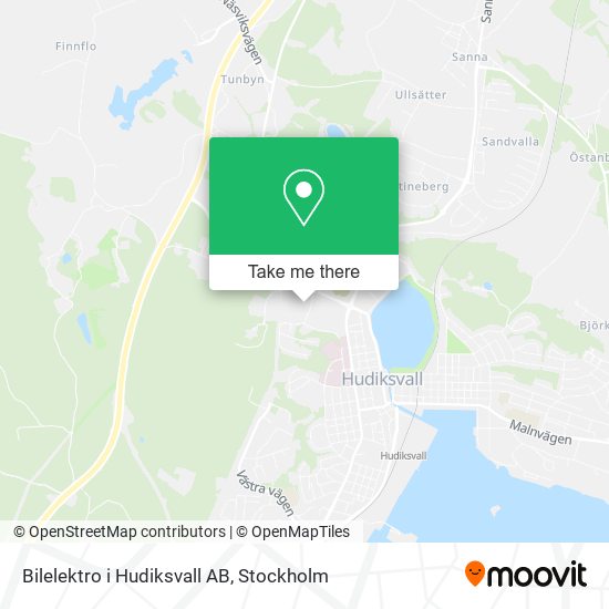 Bilelektro i Hudiksvall AB map