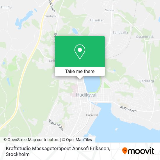 Kraftstudio Massageterapeut Annsofi Eriksson map