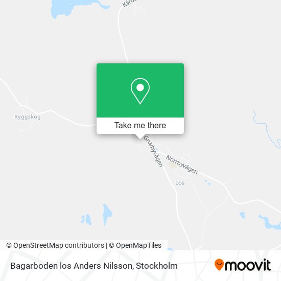 Bagarboden los Anders Nilsson map