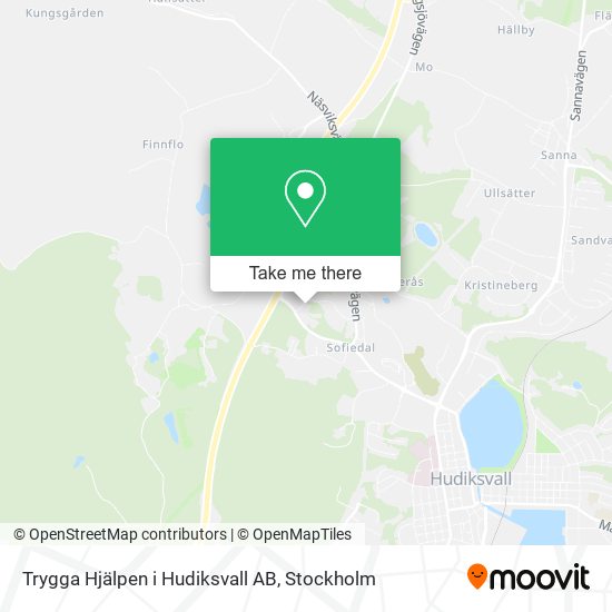 Trygga Hjälpen i Hudiksvall AB map