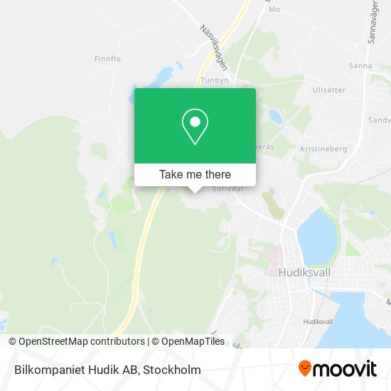 Bilkompaniet Hudik AB map