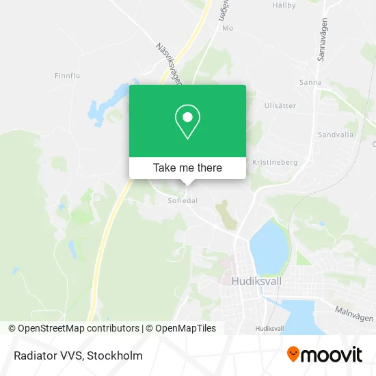 Radiator VVS map