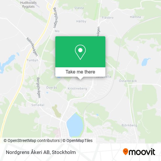 Nordgrens Åkeri AB map
