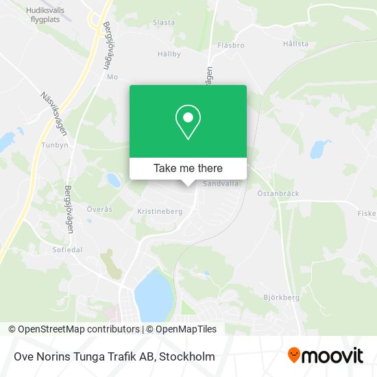 Ove Norins Tunga Trafik AB map