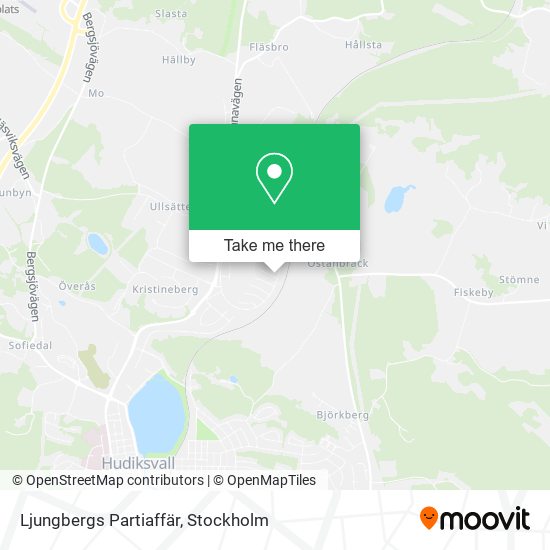 Ljungbergs Partiaffär map