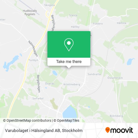 Varubolaget i Hälsingland AB map