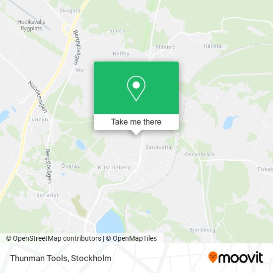 Thunman Tools map