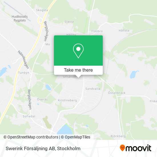 Swerink Försäljning AB map