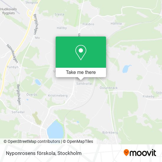 Nyponrosens förskola map