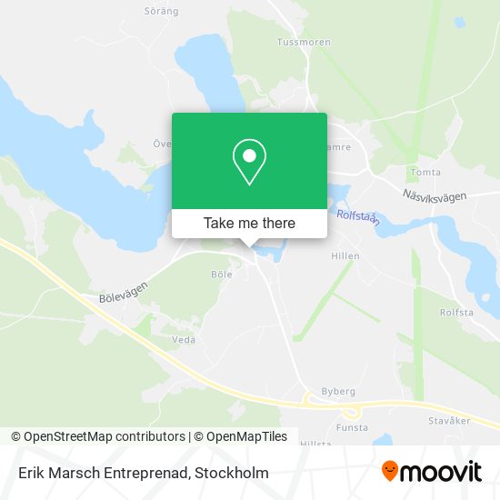 Erik Marsch Entreprenad map