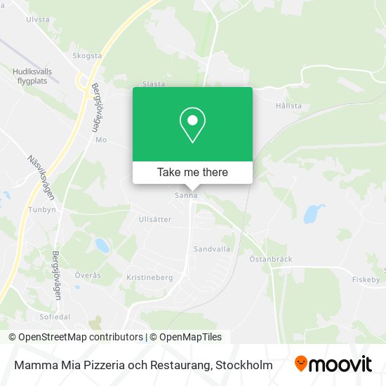Mamma Mia Pizzeria och Restaurang map