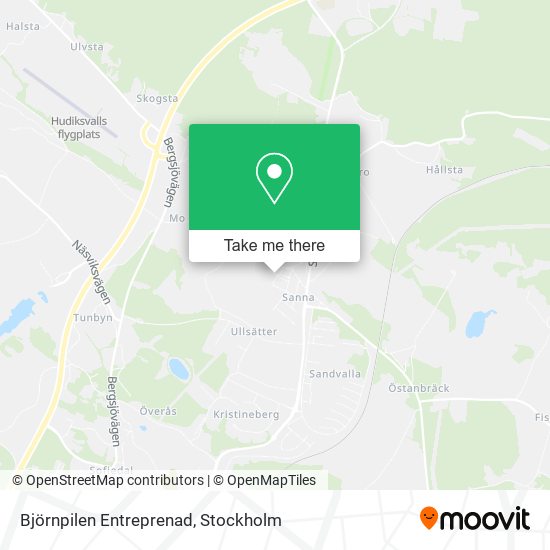 Björnpilen Entreprenad map