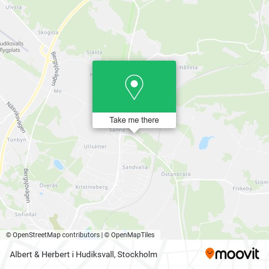 Albert & Herbert i Hudiksvall map