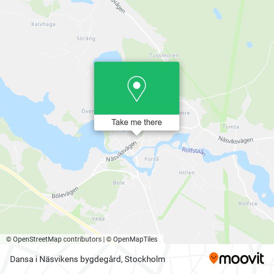 Dansa i Näsvikens bygdegård map