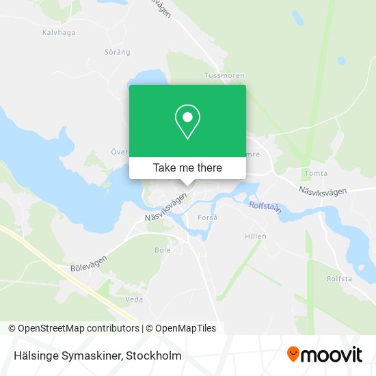 Hälsinge Symaskiner map