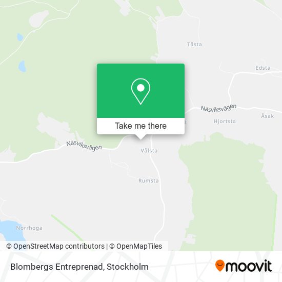 Blombergs Entreprenad map