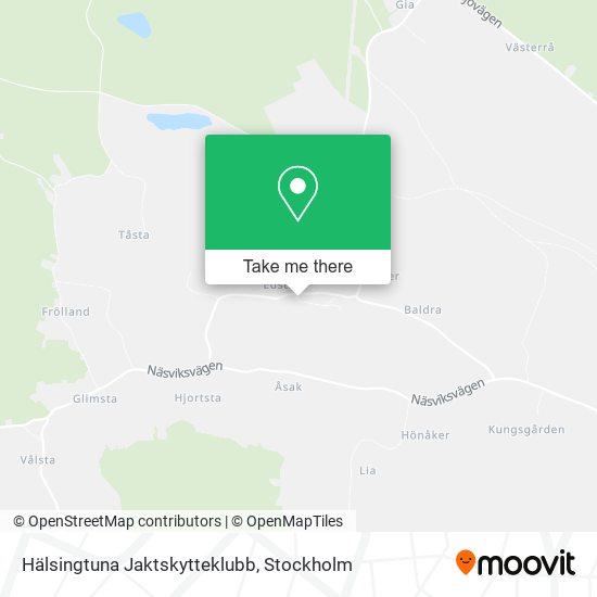 Hälsingtuna Jaktskytteklubb map