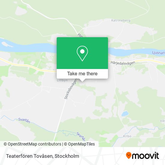 Teaterfören Tovåsen map