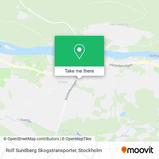 Rolf Sundberg Skogstransporter map