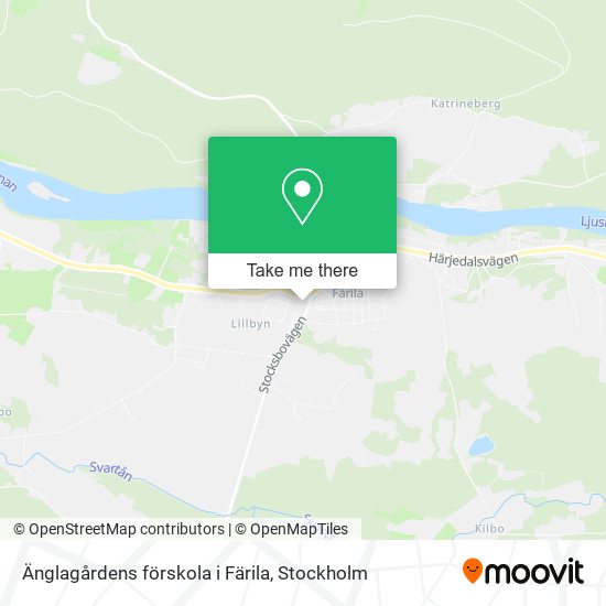 Änglagårdens förskola i Färila map