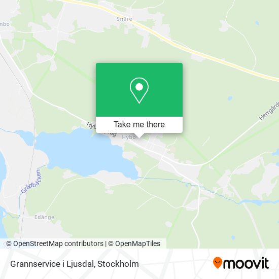 Grannservice i Ljusdal map