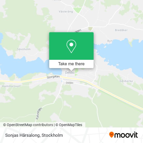 Sonjas Hårsalong map