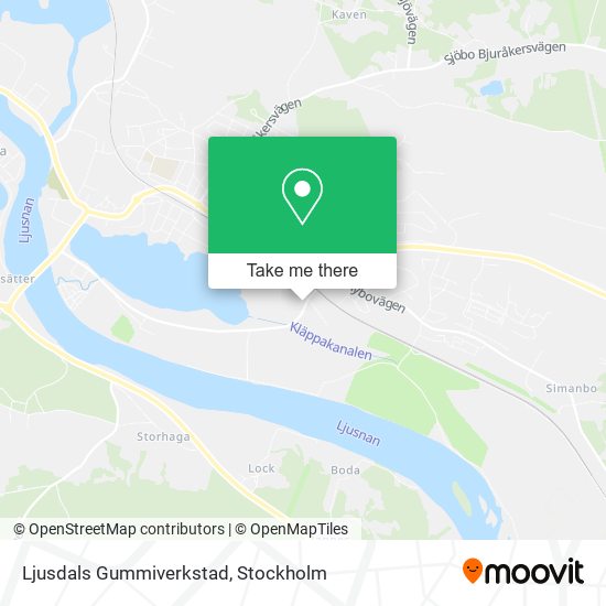 Ljusdals Gummiverkstad map