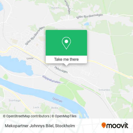 Mekopartner Johnnys Bilel map