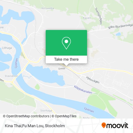 Kina Thai,Fu Man Lou map