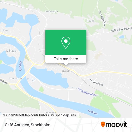 Café Äntligen map