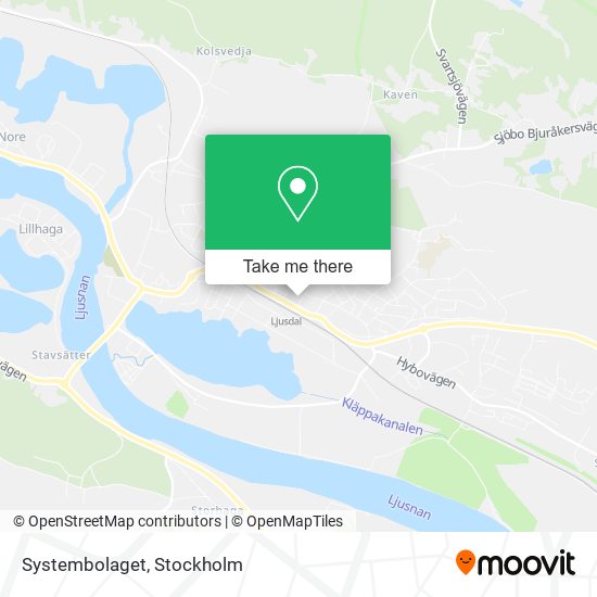 Systembolaget map