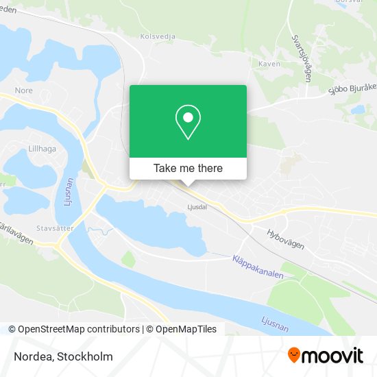 Nordea map