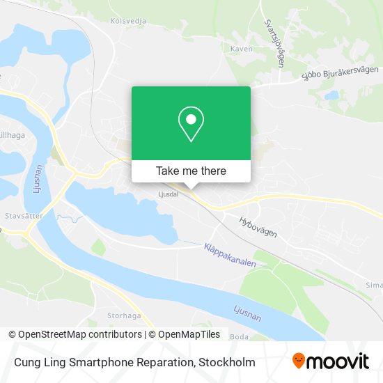 Cung Ling Smartphone Reparation map