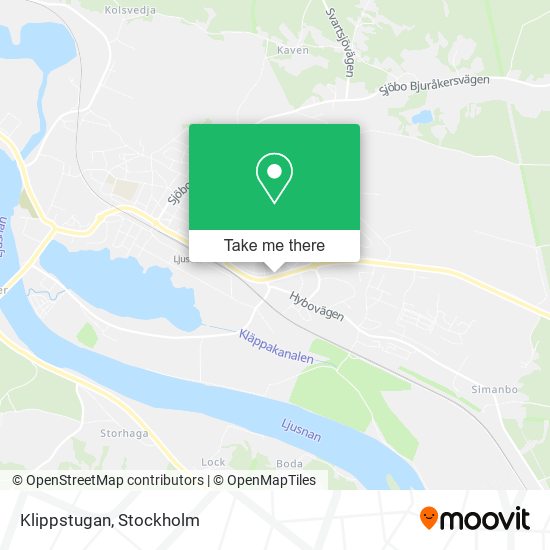 Klippstugan map