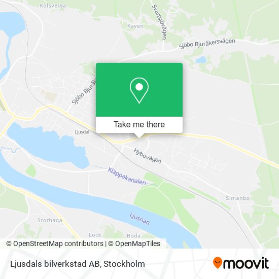 Ljusdals bilverkstad AB map