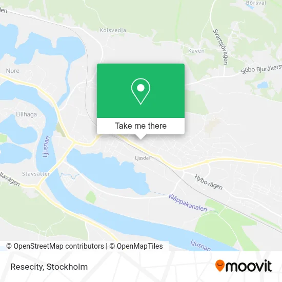 Resecity map