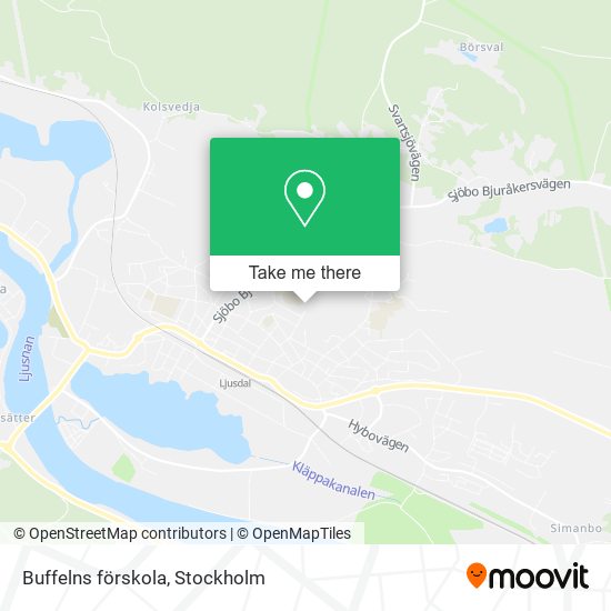 Buffelns förskola map