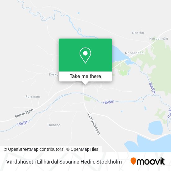 Värdshuset i Lillhärdal Susanne Hedin map