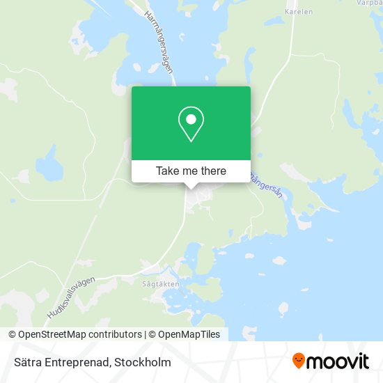 Sätra Entreprenad map