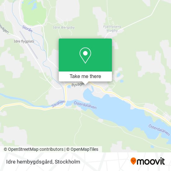 Idre hembygdsgård map