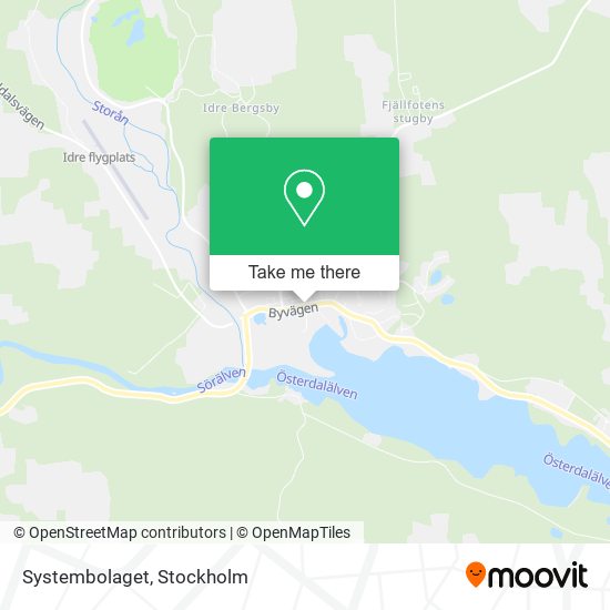 Systembolaget map