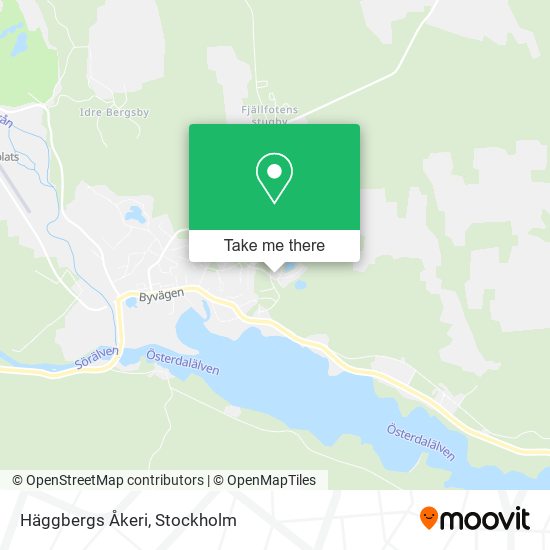 Häggbergs Åkeri map