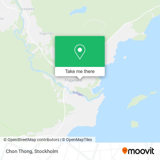 Chon Thong map