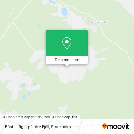 Bästa Läget på Idre Fjäll map