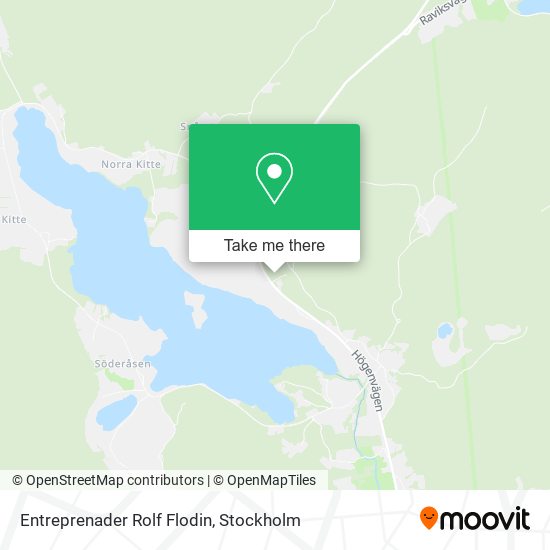 Entreprenader Rolf Flodin map