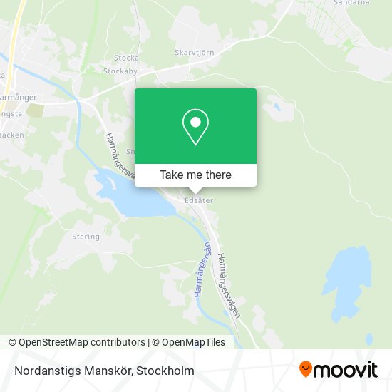 Nordanstigs Manskör map